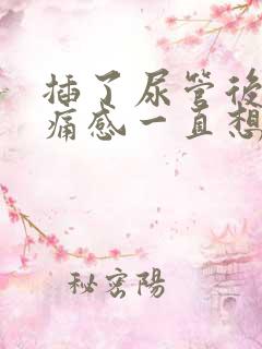 插了尿管后有刺痛感一直想尿怎么办呢