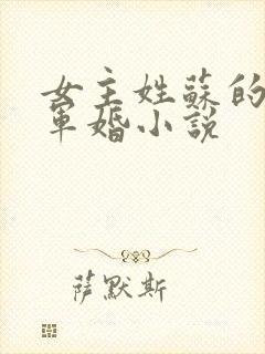 女主姓苏的重生军婚小说