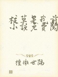 校草是我前男友小说免费阅读