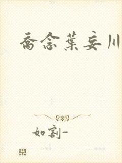 乔念叶妄川正版