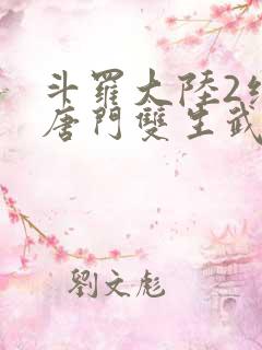 斗罗大陆2绝世唐门双生武魂