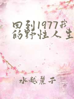 回到1977我的野性人生
