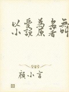 以爱为名无错版小说原著叫什么