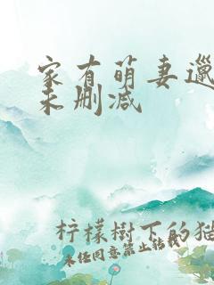 家有萌妻邋有妖未删减
