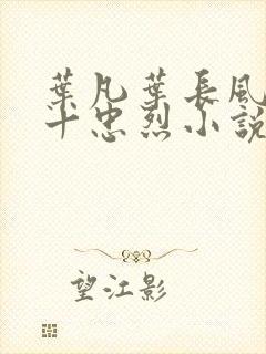 叶凡叶长风一门十忠烈小说