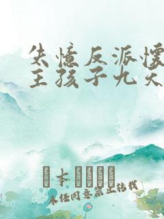 失忆反派怀了男主孩子九天