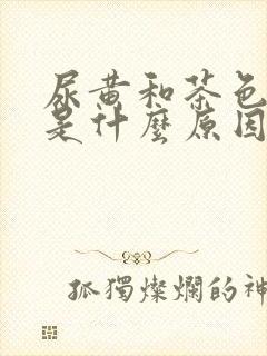 尿黄和茶色一样是什么原因造成的