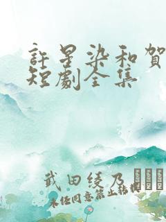 许星染和贺寒声短剧全集