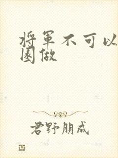 将军不可以在花园做