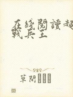在线阅读超级特战兵王