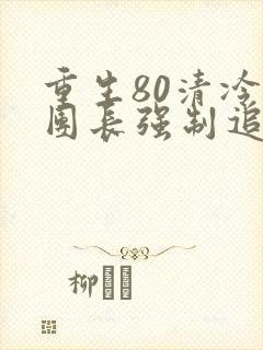 重生80清冷女团长强制追夫