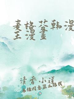 麦格芬韩漫双男主漫画