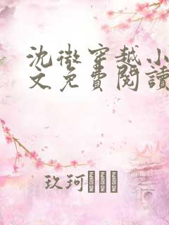 沈微穿越小说全文免费阅读