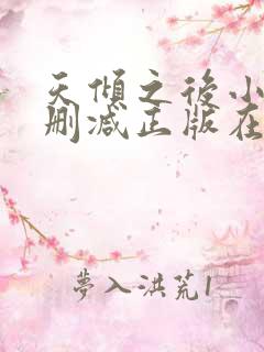 天倾之后小说无删减正版在线阅读