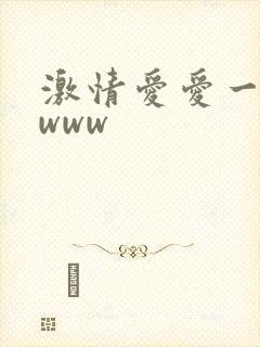 激情爱爱一级片www