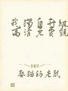 我独自升级动漫高清免费观看