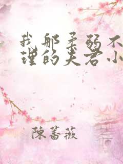 我那柔弱不能自理的夫君小说