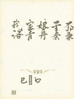 我家娘子不对劲洛青舟秦蒹葭