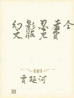 幻影忍者全集中文版免费