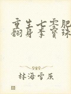 重生七零肥妻要翻身李宝珠txt