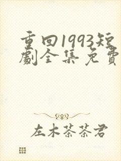 重回1993短剧全集免费观看高清