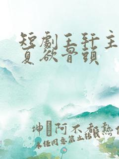 短剧王轩主演的夏欲骨头