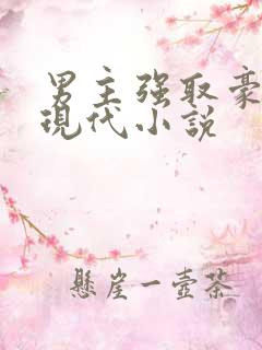 男主强取豪夺的现代小说