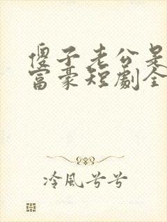 傻子老公是千亿富豪短剧全集免费观看