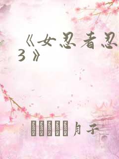 《女忍者忍法帖3 》