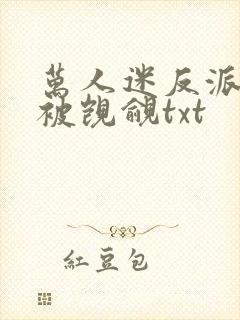 万人迷反派总在被觊觎txt