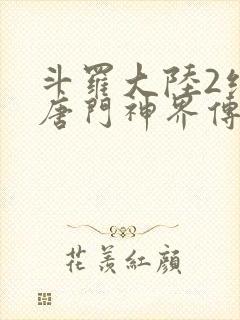 斗罗大陆2绝世唐门神界传说