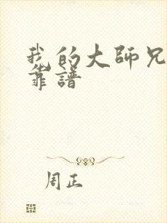 我的大师兄有点靠谱