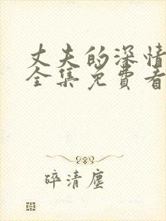 丈夫的深情谎言全集免费看