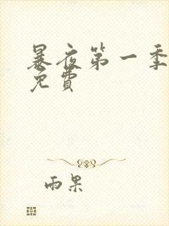 暴夜第一季漫画免费