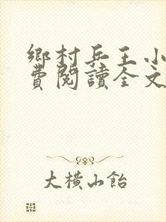 乡村兵王小说免费阅读全文