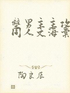 双男主主攻小说同人文海棠文推荐