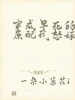 穿成早死的炮灰原配我怒嫁反派