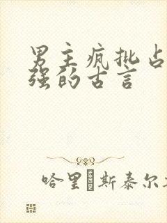 男主疯批占有欲强的古言