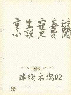 重生宠妾进阶录小说免费阅读