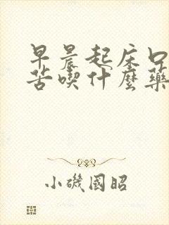 早晨起床口干口苦吃什么药最好