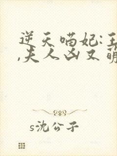 逆天喵妃:王爷,夫人凶又萌