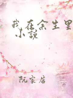 我在余生里等你 小说