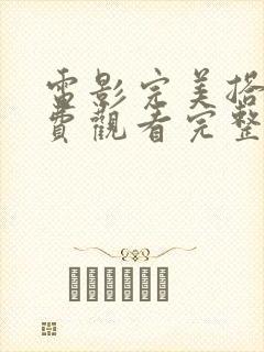 电影完美搭档免费观看完整版高清