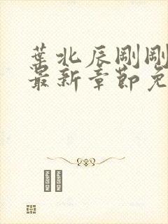 叶北辰刚刚更新最新章节免费阅读