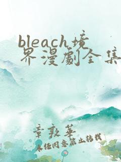 bleach境界漫剧全集在线观看