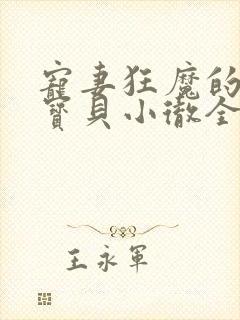 宠妻狂魔的黏人宝贝小彻全文阅读