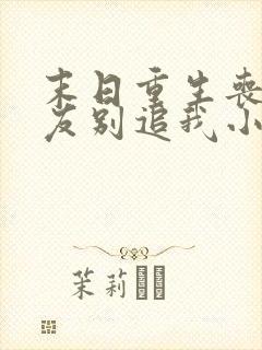 末日重生丧尸男友别追我小说免费阅读