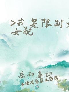 >我是限制文的女配