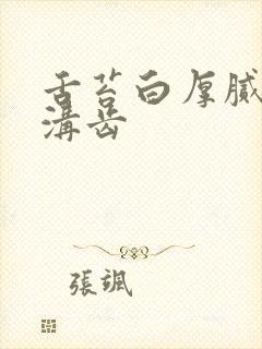 舌苔白厚腻中有沟齿