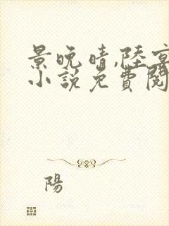 景晚晴,陆宴松小说免费阅读